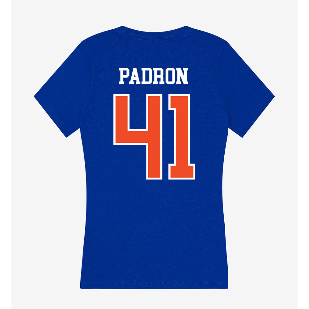 Florida - NCAA Football : Liam Padron - Women's V-Neck T-Shirt-1