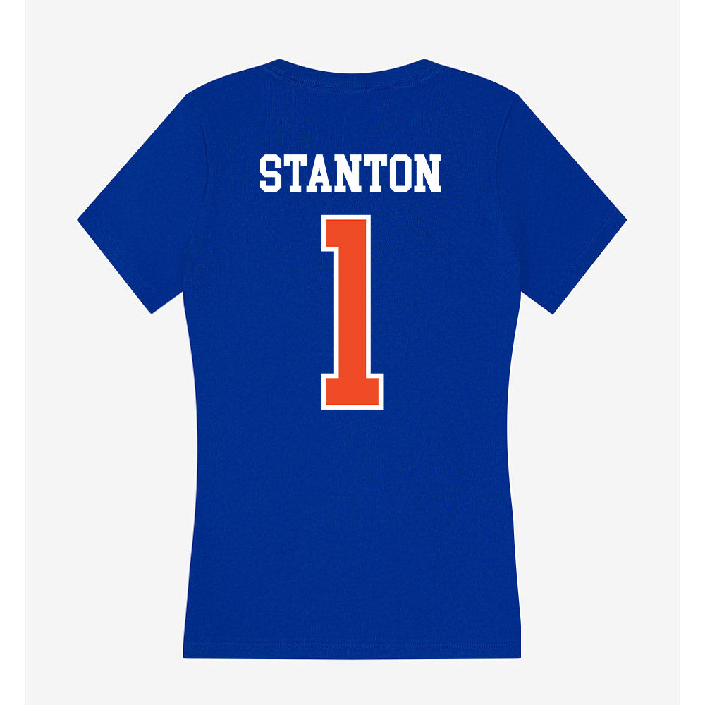 Florida - NCAA Softball : Caroline Stanton - Women's V-Neck T-Shirt-1