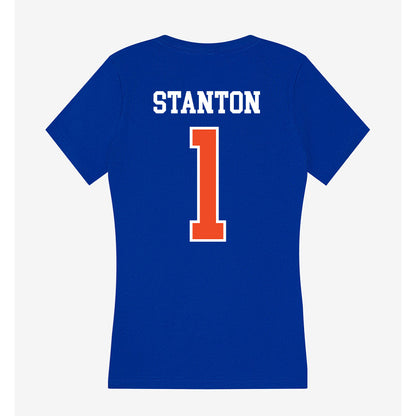 Florida - NCAA Softball : Caroline Stanton - Women's V-Neck T-Shirt-1