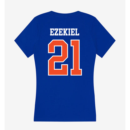 Florida - NCAA Women's Basketball : Ruth "Gift" Ezekiel - Women's V-Neck T-Shirt-1