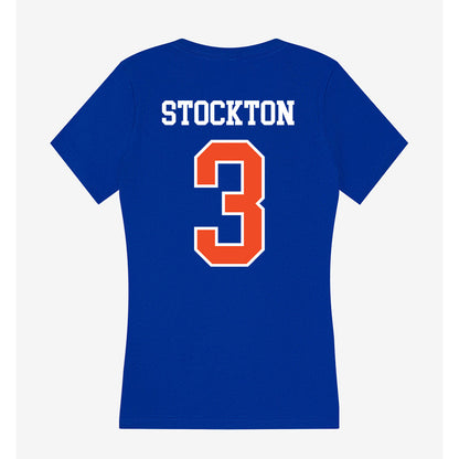 Florida - NCAA Football : Bailey Stockton - Women's V-Neck T-Shirt-1