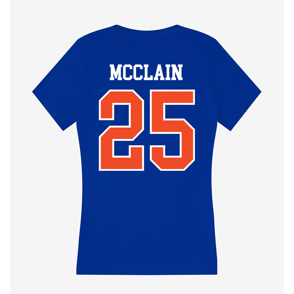Florida - NCAA Football : Cormani McClain - Women's V-Neck T-Shirt-1
