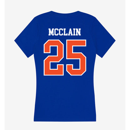 Florida - NCAA Football : Cormani McClain - Women's V-Neck T-Shirt-1