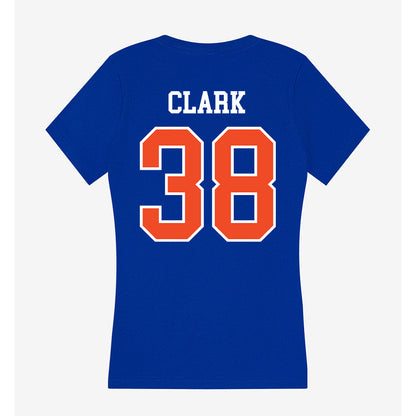 Florida - NCAA Football : Alec Clark - Classic Shersey Women's V-Neck T-Shirt-1