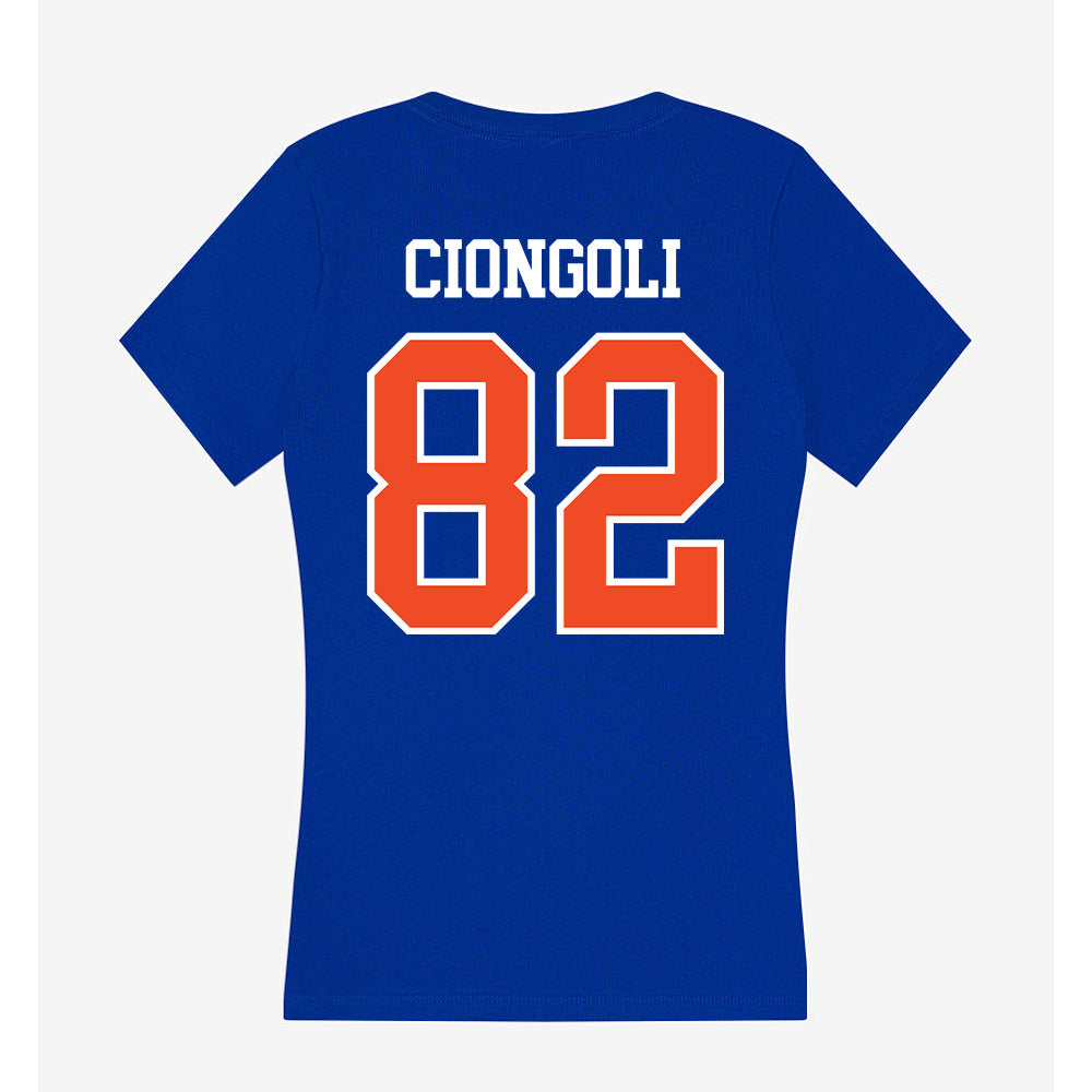 Florida - NCAA Football : Ace Ciongoli - Women's V-Neck T-Shirt-1