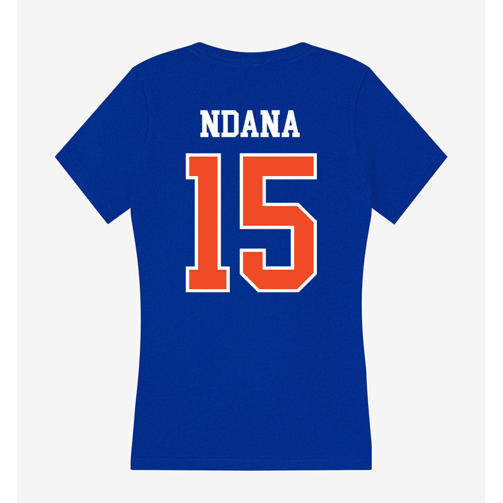 Florida - NCAA Women's Soccer : Conamora Ndana - Women's V-Neck T-Shirt-1