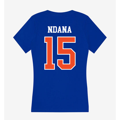 Florida - NCAA Women's Soccer : Conamora Ndana - Women's V-Neck T-Shirt-1
