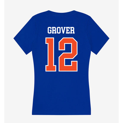 Florida - NCAA Softball : Kendall Grover - Women's V-Neck T-Shirt-1