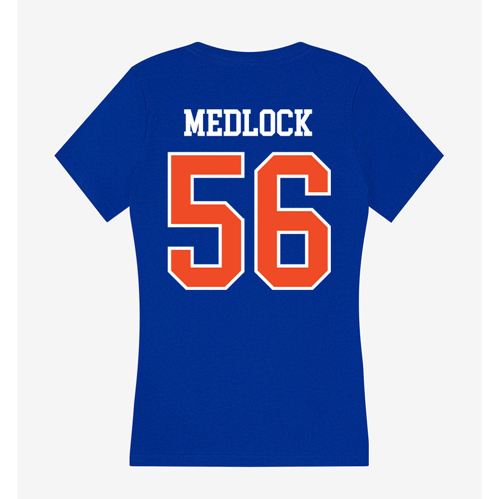 Florida - NCAA Football : Jahari Medlock - Women's V-Neck T-Shirt-1