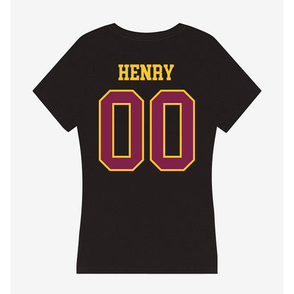 Arizona State - NCAA Women's Lacrosse : Gabriella Henry - Women's V-Neck T-Shirt-1
