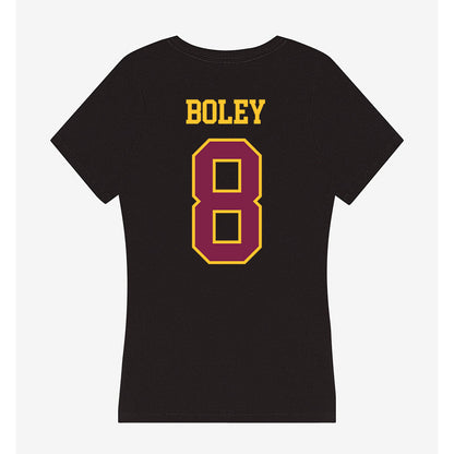 Arizona State - NCAA Football : Cutter Boley - Women's V-Neck T-Shirt-1