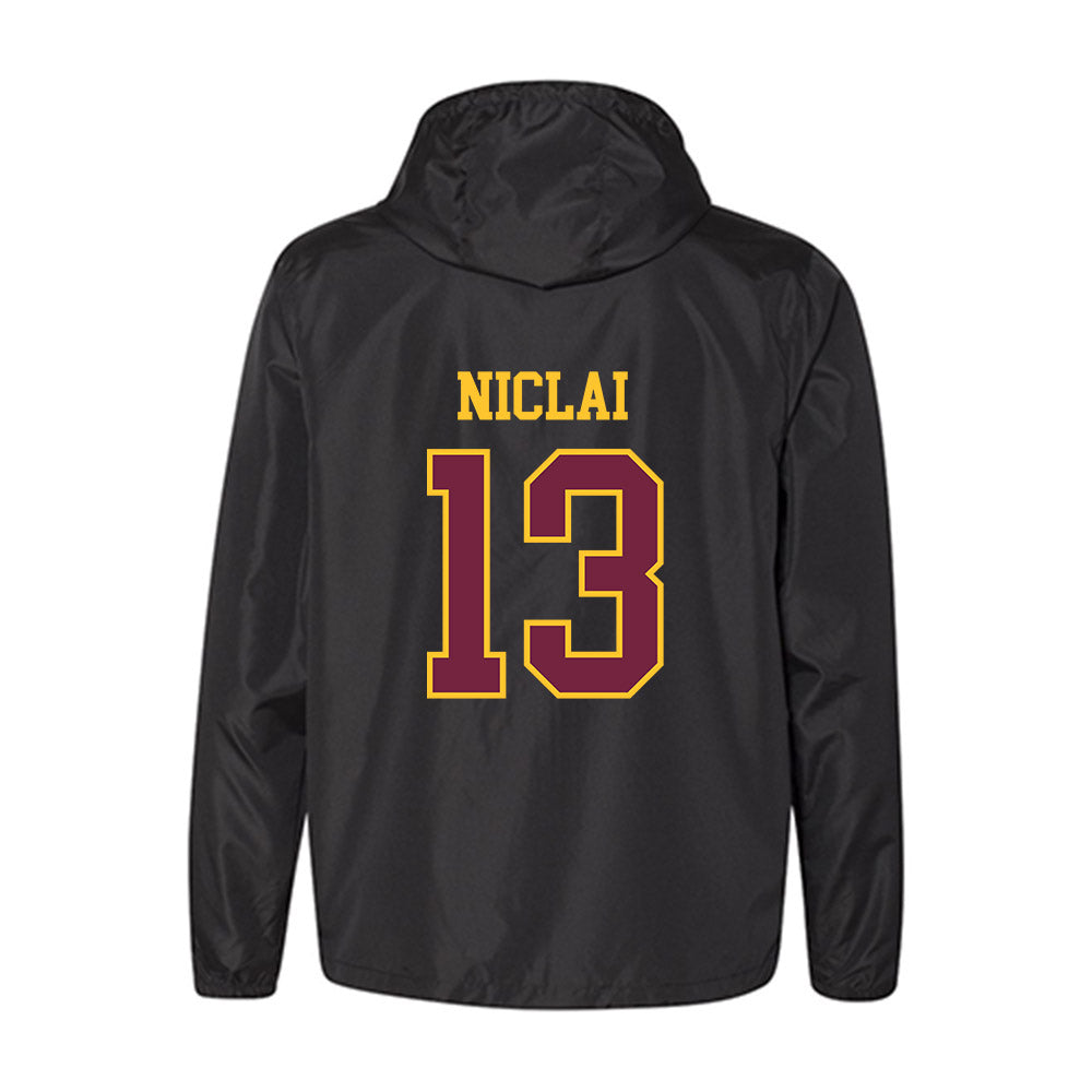 Arizona State - NCAA Baseball : Coen Niclai - Classic Shersey Windbreaker-1