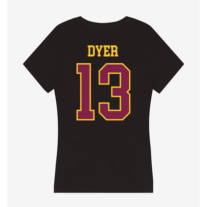 Arizona State - NCAA Football : Cameron Dyer - Women's V-Neck T-Shirt-1