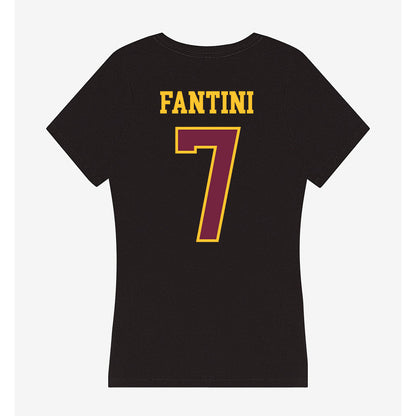 Arizona State - NCAA Women's Basketball : Martina Fantini - Classic Shersey Women's V-Neck T-Shirt-1