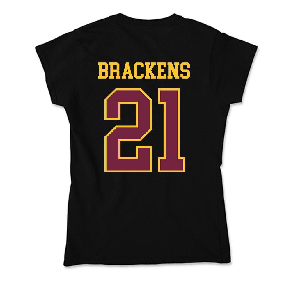 Arizona State - NCAA Women's Basketball : McKinna Brackens - Classic Shersey Soft Style Women’s T-Shirt-1