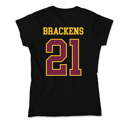Arizona State - NCAA Women's Basketball : McKinna Brackens - Classic Shersey Soft Style Women’s T-Shirt-1
