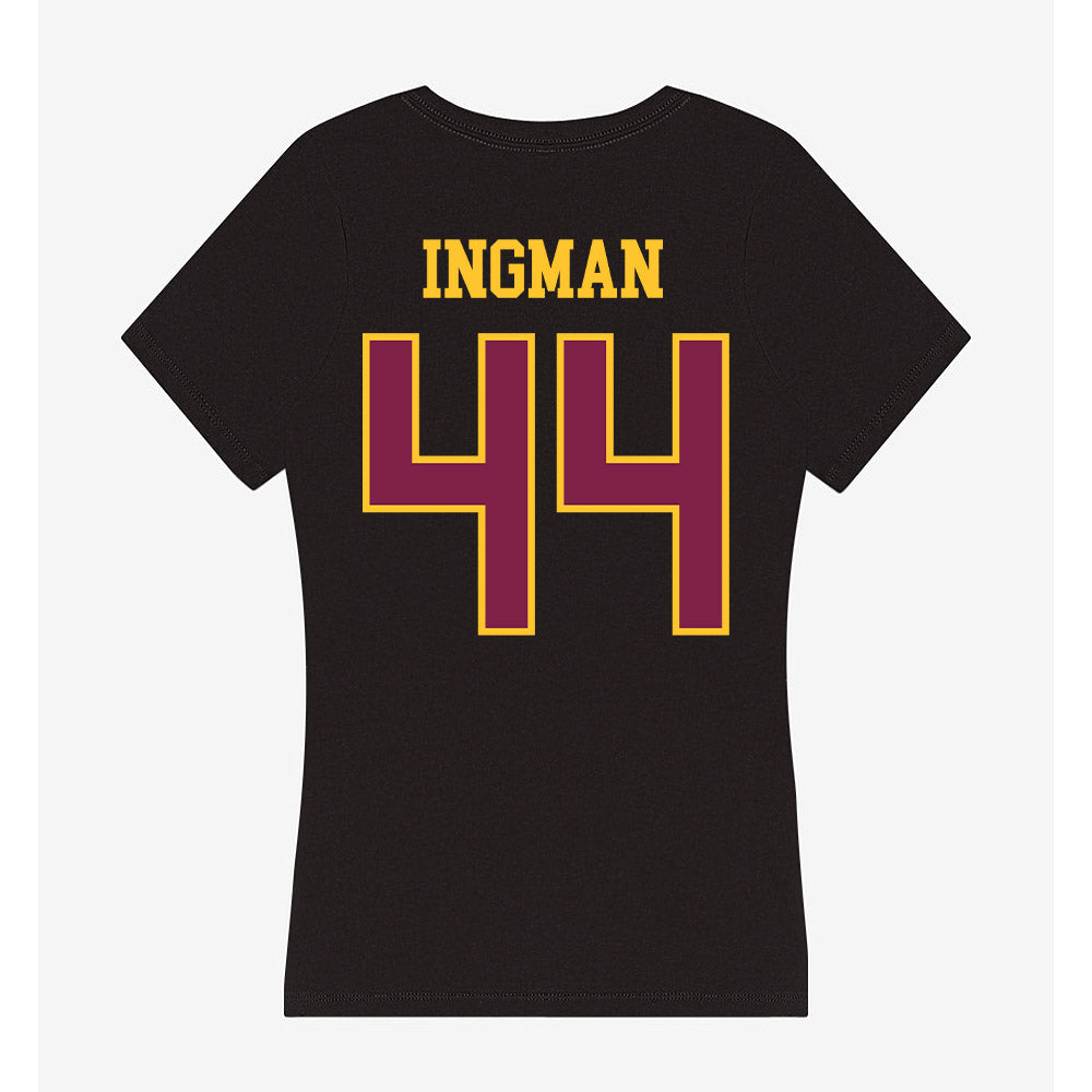 Arizona State - NCAA Football : Kristian Ingman - Women's V-Neck T-Shirt-1