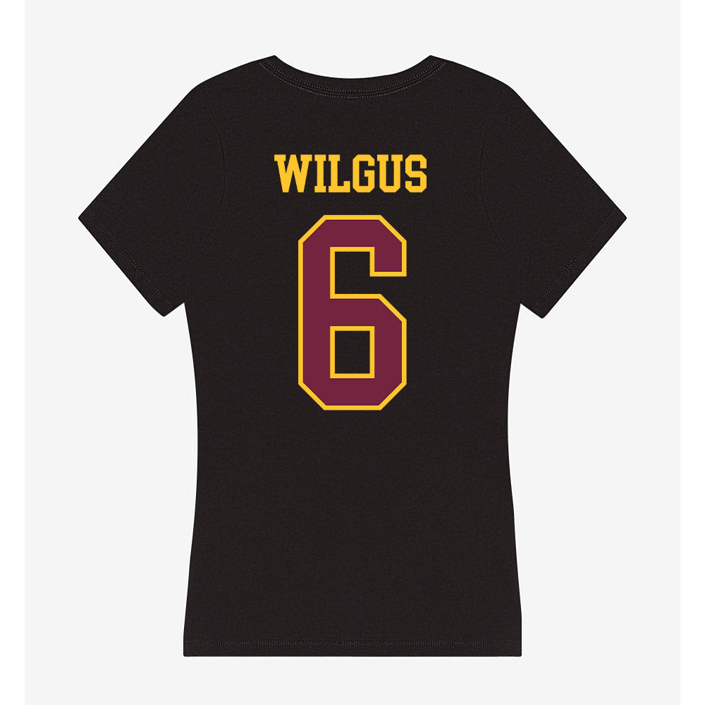 Arizona State - NCAA Women's Volleyball : Jadyn Wilgus - Classic Shersey Women's V-Neck T-Shirt-1