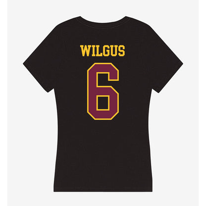 Arizona State - NCAA Women's Volleyball : Jadyn Wilgus - Classic Shersey Women's V-Neck T-Shirt-1