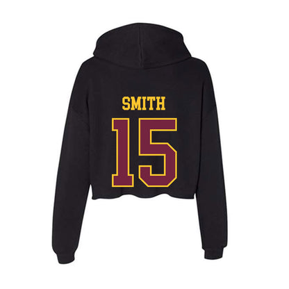 Arizona State - NCAA Football : Joseph Smith - Classic Shersey Women's Crop Fleece Hooded Sweatshirt-1