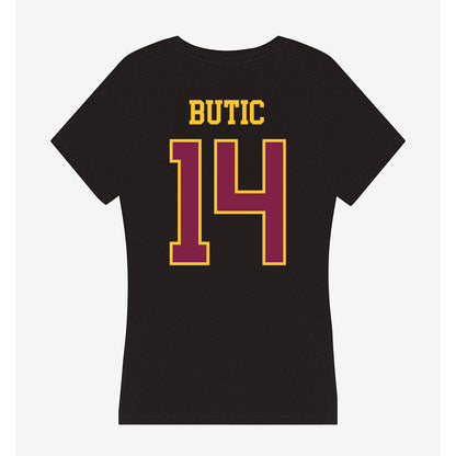 Arizona State - NCAA Women's Water Polo : Jelena Butic - Women's V-Neck T-Shirt-1