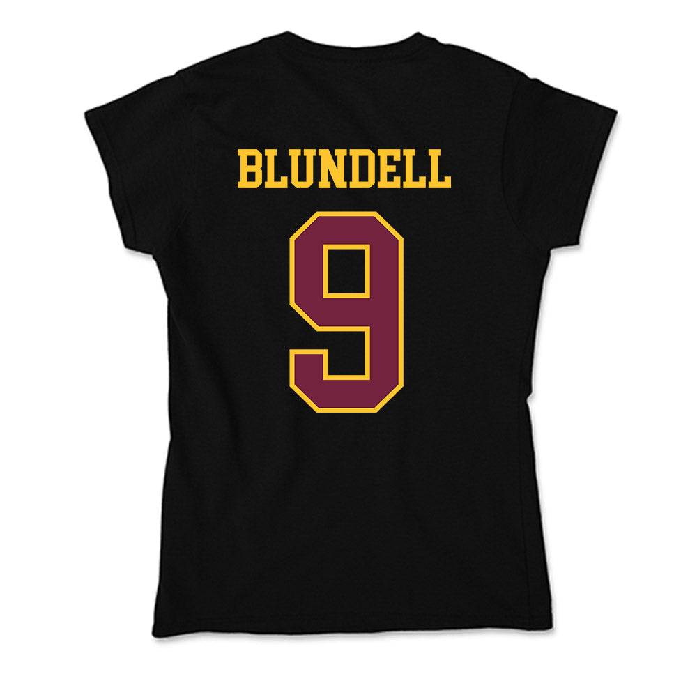 Arizona State - NCAA Women's Soccer : Kierra Blundell - Classic Shersey Soft Style Women’s T-Shirt-1