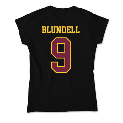Arizona State - NCAA Women's Soccer : Kierra Blundell - Classic Shersey Soft Style Women’s T-Shirt-1