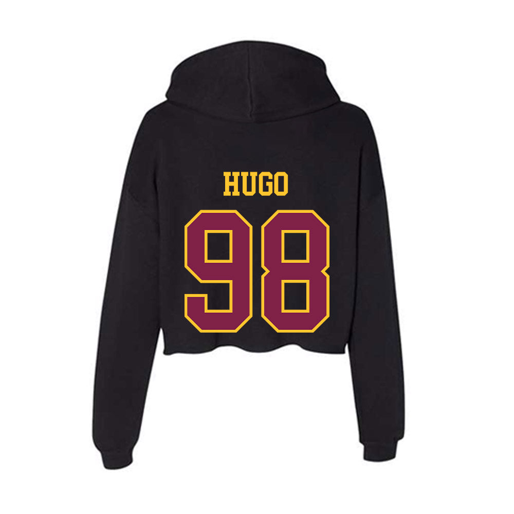 Arizona State - NCAA Football : Julian Hugo - Women's Crop Fleece Hoodie-1