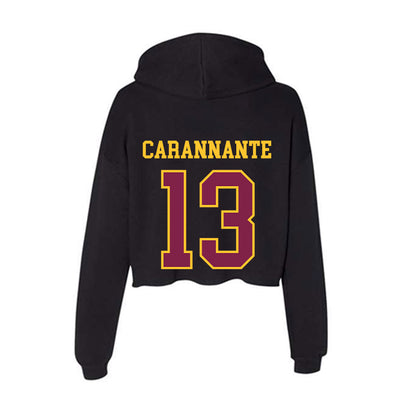 Arizona State - NCAA Women's Lacrosse : Kayli Carannante - Women's Crop Fleece Hoodie-1