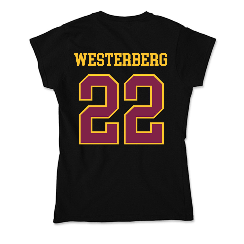 Arizona State - NCAA Women's Lacrosse : Addison Westerberg - Soft Style Women’s T-Shirt-1