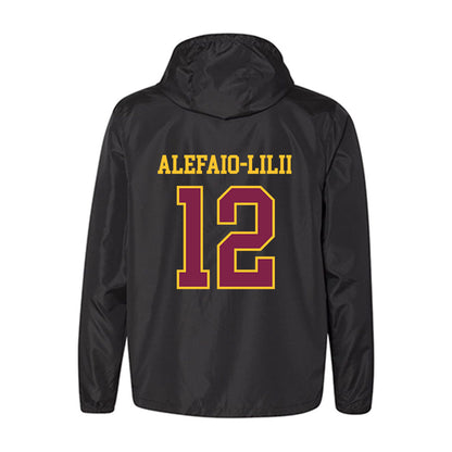Arizona State - NCAA Football : Benjamin Alefaio-Lilii - Classic Shersey Windbreaker-1