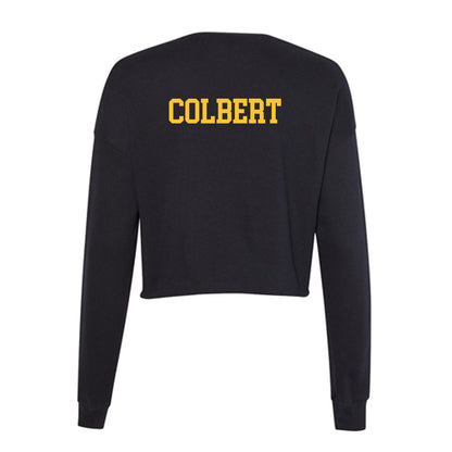 Arizona State - NCAA Men's Track & Field : Marlon Colbert - Women's Cropped Crew Fleece-1