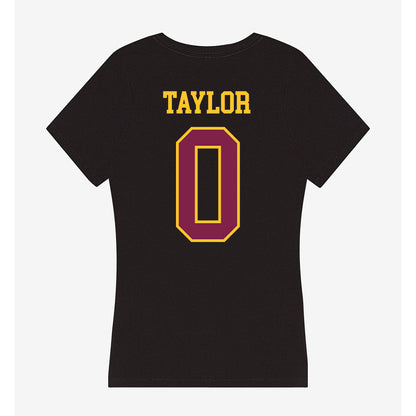 Arizona State - NCAA Beach Volleyball : Zoe Taylor - Women's V-Neck T-Shirt-1