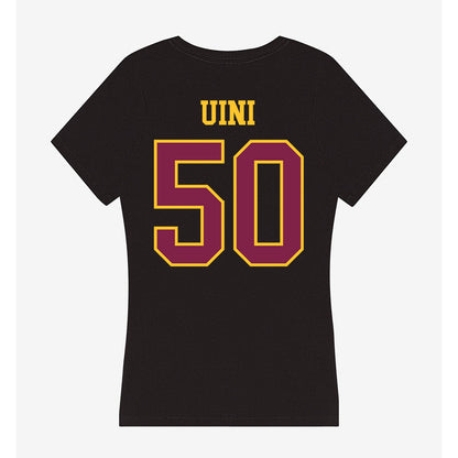 Arizona State - NCAA Football : Marques Uini - Women's V-Neck T-Shirt-1