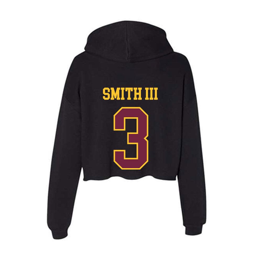 Arizona State - NCAA Football : Albert Smith III - Classic Shersey Women's Crop Fleece Hooded Sweatshirt-1