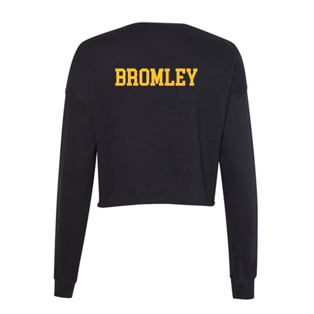 Arizona State - NCAA Women's Gymnastics : Kylee Bromley - Women's Cropped Crew Fleece-1