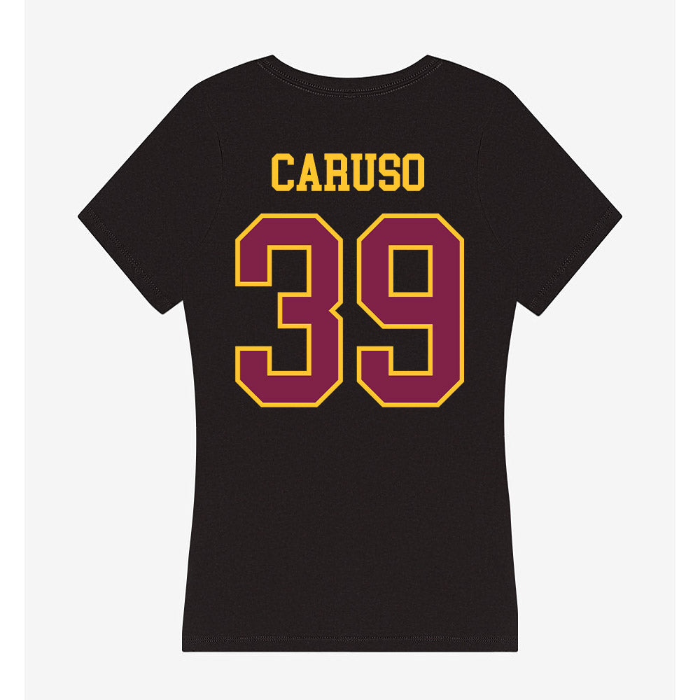 Arizona State - NCAA Baseball : Ryan Caruso - Women's V-Neck T-Shirt-1