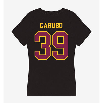 Arizona State - NCAA Baseball : Ryan Caruso - Women's V-Neck T-Shirt-1