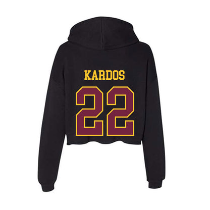 Arizona State - NCAA Women's Water Polo : Dominika Kardos - Classic Shersey Women's Crop Fleece Hooded Sweatshirt-1