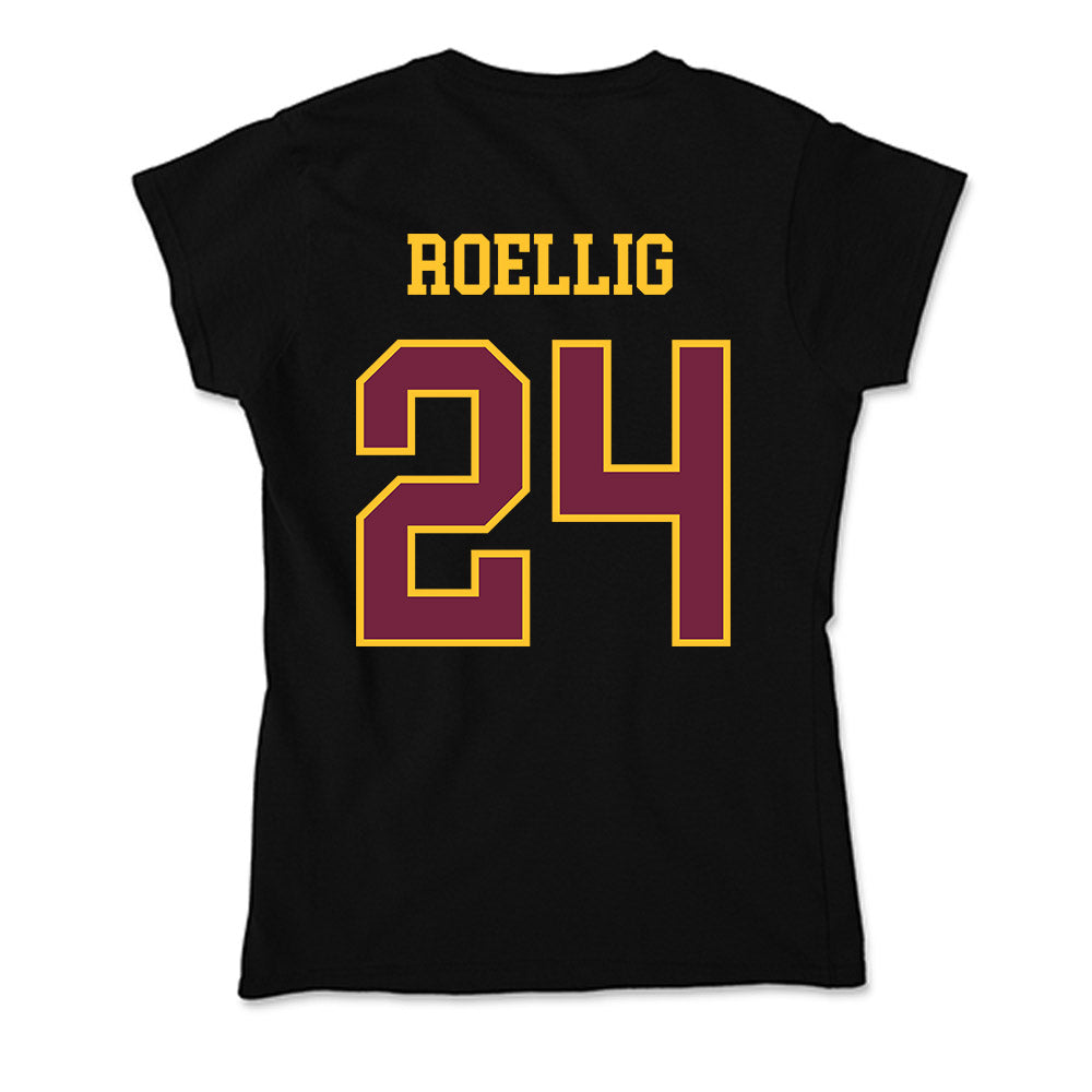 Arizona State - NCAA Baseball : Austen Roellig - Classic Shersey Soft Style Women’s T-Shirt-1