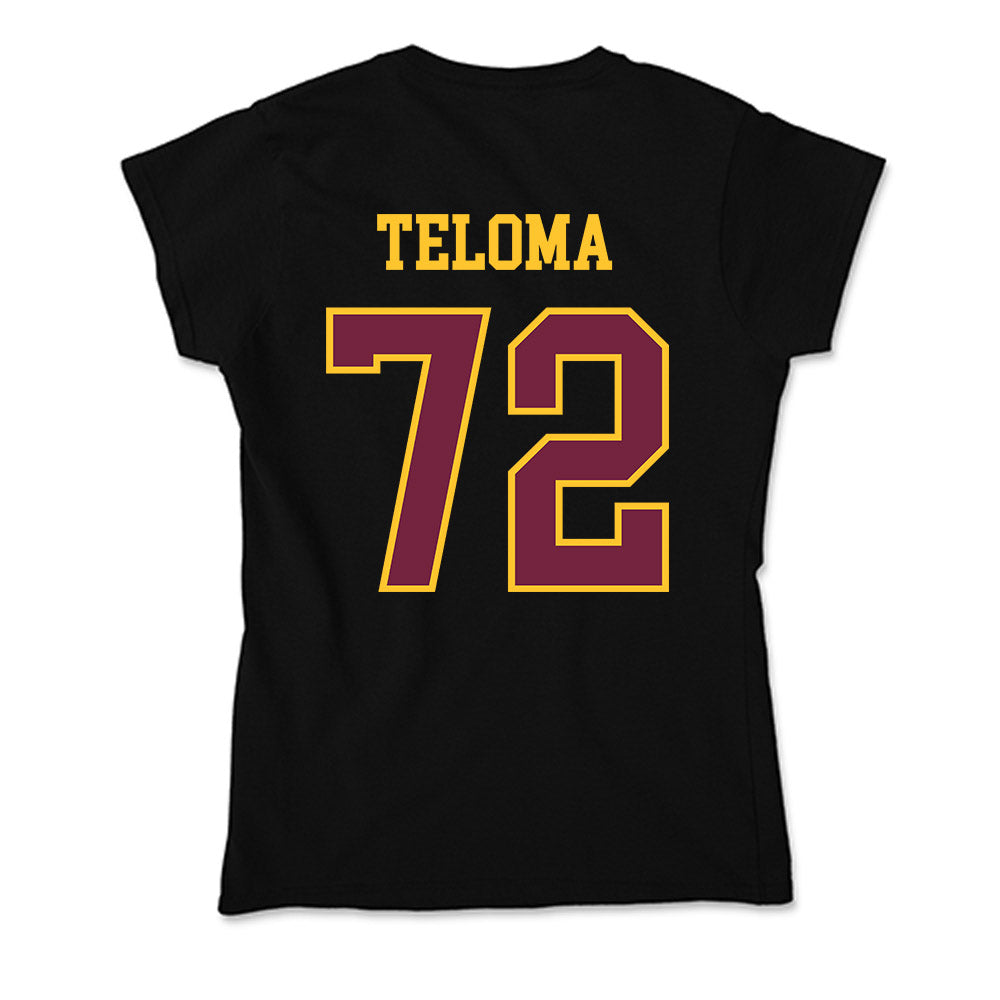Arizona State - NCAA Football : Doughless Teloma - Classic Shersey Soft Style Women’s T-Shirt-1