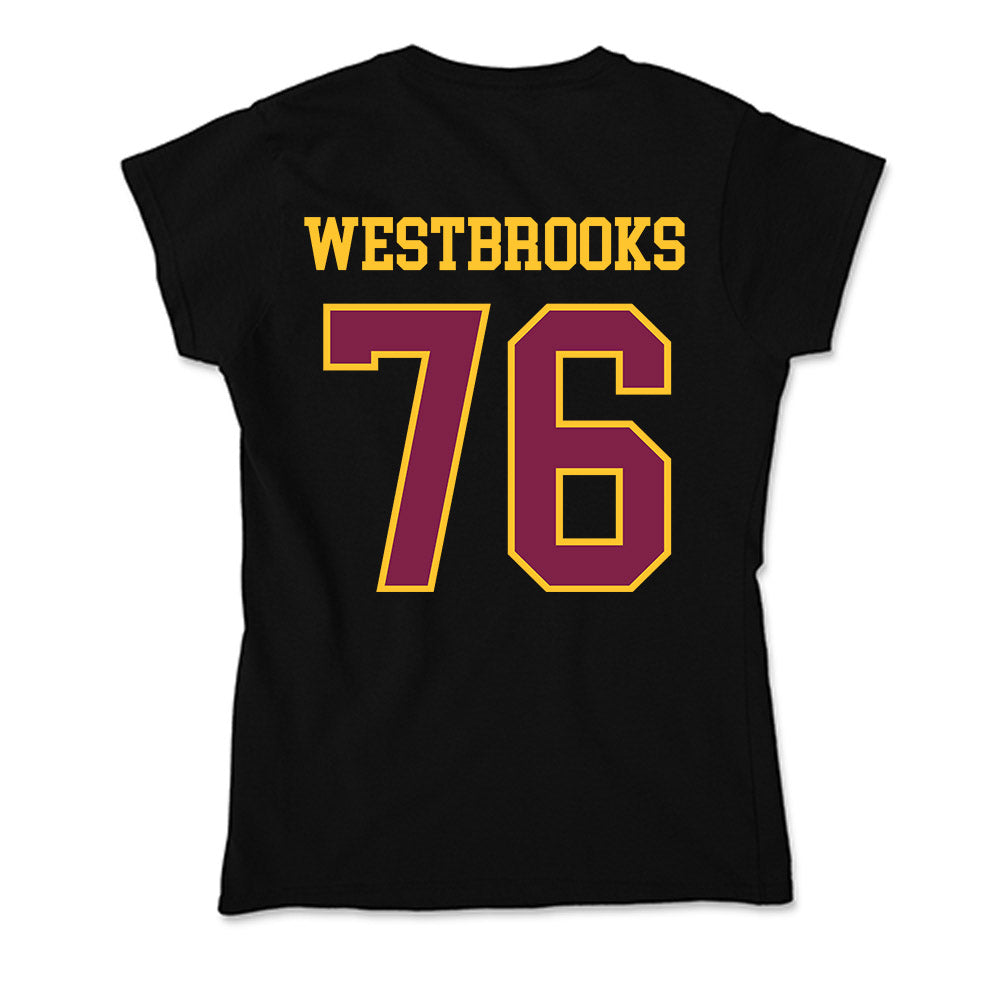 Arizona State - NCAA Football : Champ Westbrooks - Soft Style Women’s T-Shirt-1