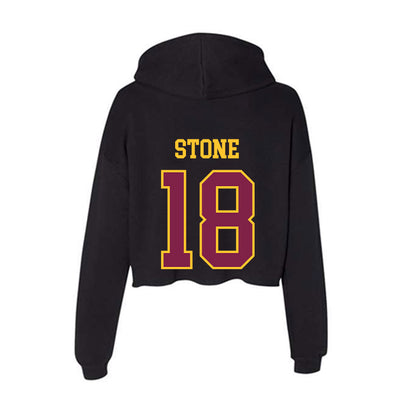 Arizona State - NCAA Women's Lacrosse : Vivian Stone - Women's Crop Fleece Hoodie-1