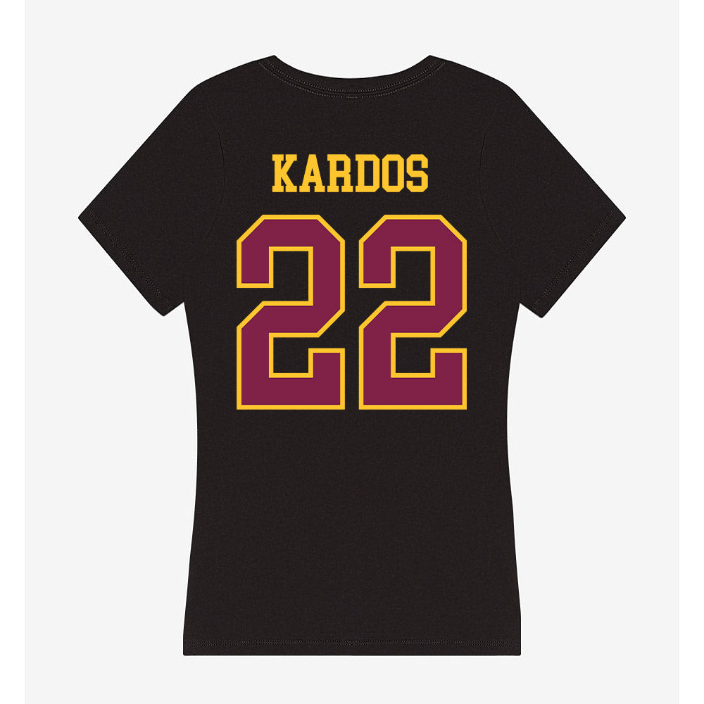 Arizona State - NCAA Women's Water Polo : Dominika Kardos - Women's V-Neck T-Shirt-1