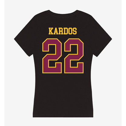 Arizona State - NCAA Women's Water Polo : Dominika Kardos - Women's V-Neck T-Shirt-1