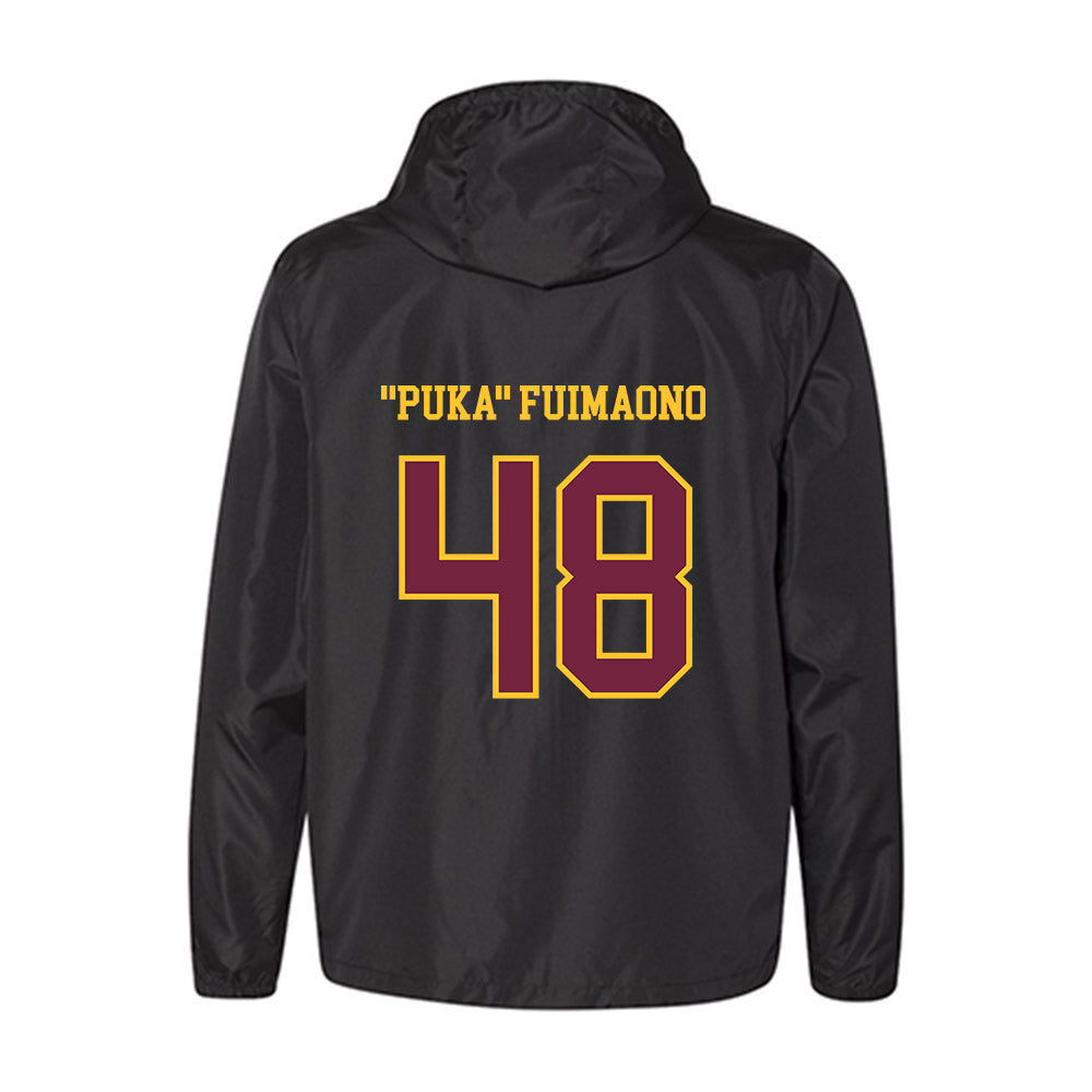 Arizona State - NCAA Football : Lee "Puka" Fuimaono - Classic Shersey Windbreaker-1