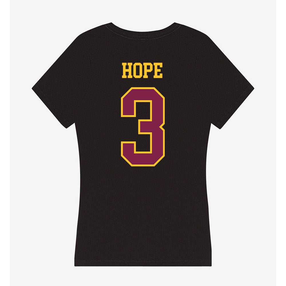 Arizona State - NCAA Beach Volleyball : Reagan Hope - Women's V-Neck T-Shirt-1