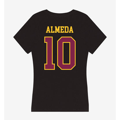 Arizona State - NCAA Women's Water Polo : Itziar Almeda - Women's V-Neck T-Shirt-1