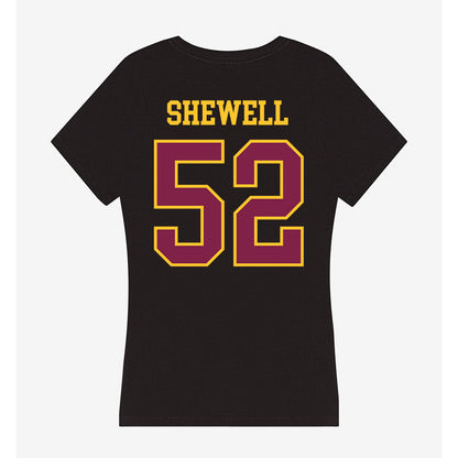 Arizona State - NCAA Football : Ian Shewell - Women's V-Neck T-Shirt-1