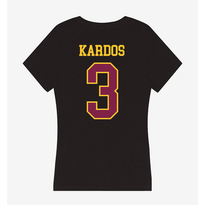 Arizona State - NCAA Women's Water Polo : Laura Kardos - Women's V-Neck T-Shirt-1